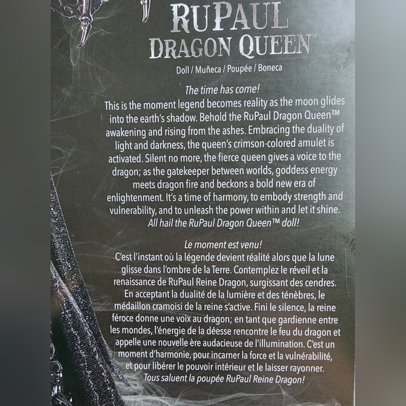 NWT RuPaul Dragon Queen Doll Monster High Mattel Fashion Collectible, NIB NRFB - Picture 6 of 12